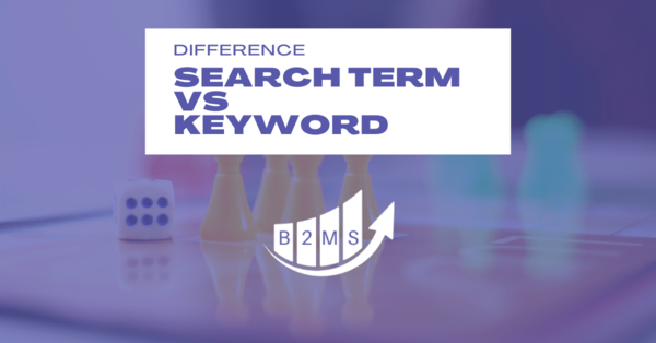 Search terms vs keyword vs search query