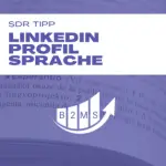 LinkedIn Profilsprache SDR Hack