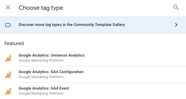 Add Google Analytics to GTM