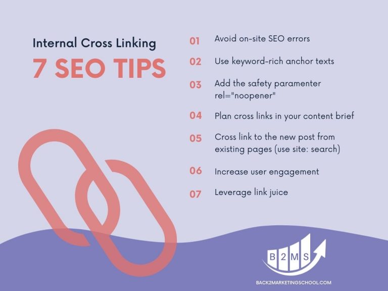 7 Tricks for cross linking to boost SEO