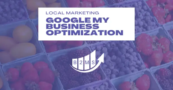 GMB Optimization for local businesses