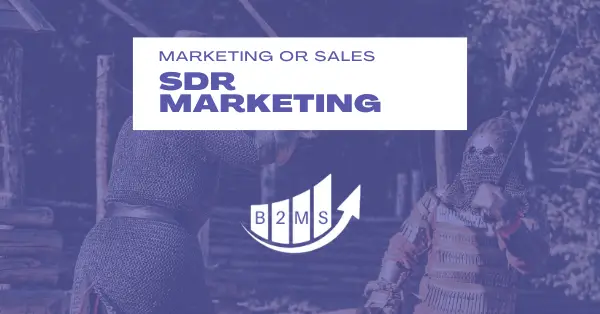Sales Development Representative SDR Marketing