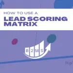What is a lead score matrix