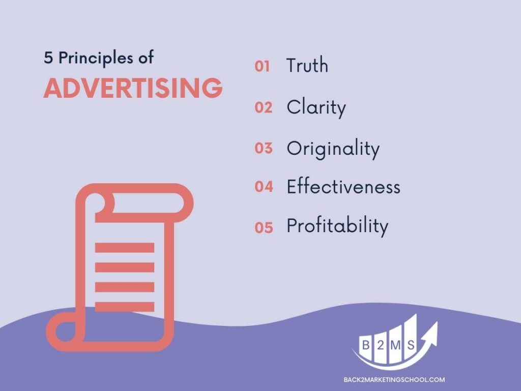 The 5 Principles of Advertising | Back2MarketingSchool