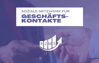 Soziale Netzwerk für Geschäftskontakte