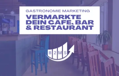Gastronomie Marketing für restaurants bars und cafes