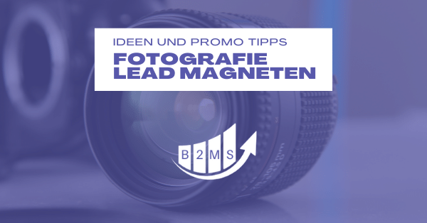 Lead magneten für fotografen