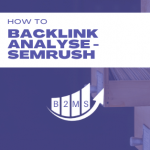 SEMRush Backlink Analyse & Audit