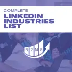 Complete LinkedIn industries list