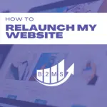 Website relaunch how to checklist