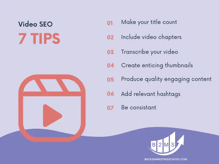 7 tips to enhance your video seo