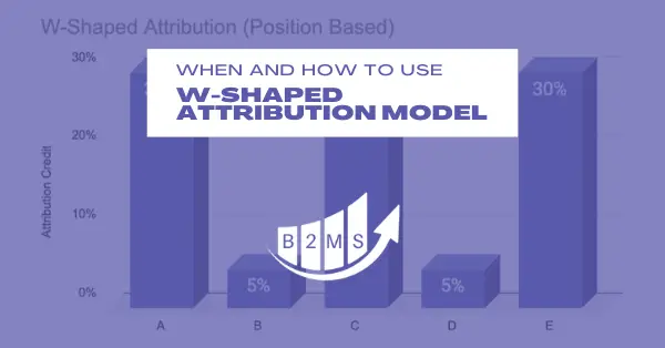 w shaped attribution model