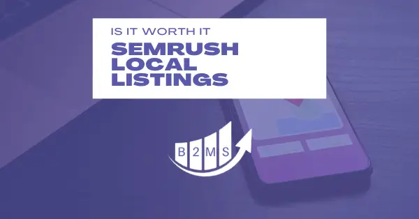 semrush local listing