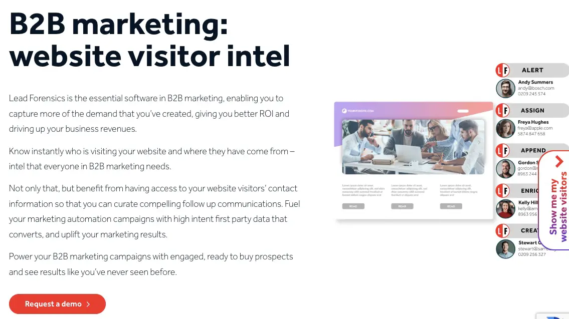 Leadfeeder vs. Lead Forensics Intent Data Comparison [2023]