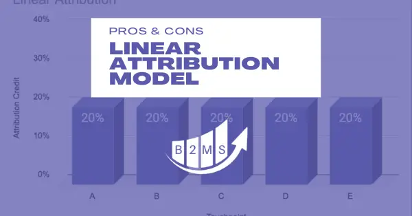 Pros and cons of linear attribution